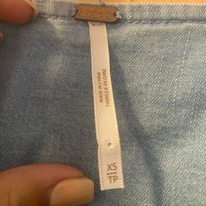 Free people denim dress